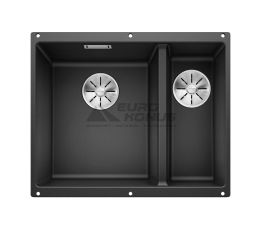 BLANCO Мойка под столешницу для кухни SUBLINE 340/160-U без крыла антрацит (523548)