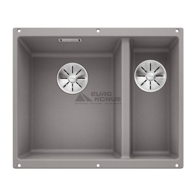 BLANCO Мойка под столешницу для кухни SUBLINE 340/160-U без крыла алюметаллик (523550)