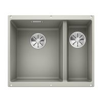 BLANCO Мойка под столешницу для кухни SUBLINE 340/160-U без крыла жемчужный (523551)