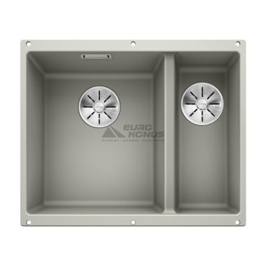 BLANCO Мойка под столешницу для кухни SUBLINE 340/160-U без крыла жемчужный (523551)