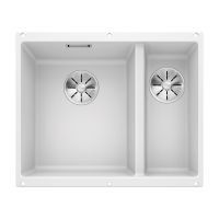BLANCO Мойка под столешницу для кухни SUBLINE 340/160-U без крыла белый (523552)