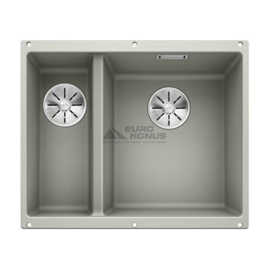 BLANCO Мойка под столешницу для кухни SUBLINE 340/160-U без крыла жемчужный (523561)