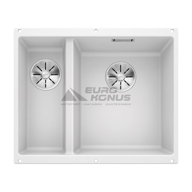 BLANCO Мойка под столешницу для кухни SUBLINE 340/160-U без крыла белый (523562)