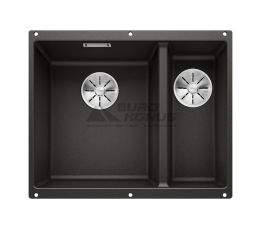 BLANCO Мойка под столешницу для кухни SUBLINE 340/160-U без крыла черный (525985)