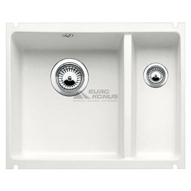 BLANCO Мойка под столешницу для кухни SUBLINE 350/150-U без крыла глянцевый белый (514522)