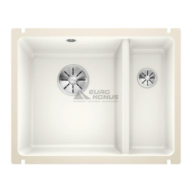 BLANCO Мойка под столешницу для кухни SUBLINE 350/150-U без крыла глянцевый белый (523741)