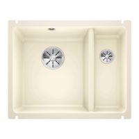 BLANCO Мойка под столешницу для кухни SUBLINE 350/150-U без крыла глянцевый магнолия (523742)