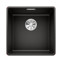 BLANCO Мойка врезная для кухни SUBLINE 400-F без крыла черный (525988)