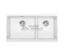 BLANCO Мойка под столешницу для кухни SUBLINE 480/320-U без крыла белый (523588)
