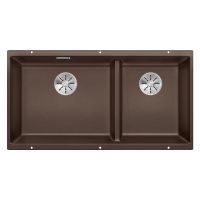 BLANCO Мойка под столешницу для кухни SUBLINE 480/320-U без крыла кофе (523593)