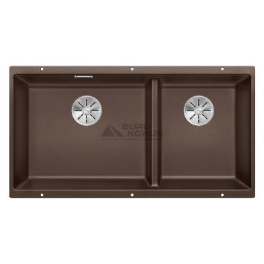 BLANCO Мойка под столешницу для кухни SUBLINE 480/320-U без крыла кофе (523593)