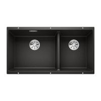 BLANCO Мойка под столешницу для кухни SUBLINE 480/320-U без крыла черный (525993)