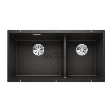BLANCO Мойка под столешницу для кухни SUBLINE 480/320-U без крыла черный (525993)