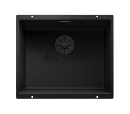 BLANCO Мойка под столешницу для кухни SUBLINE 500-U Black Edition без крыла черный (526340)
