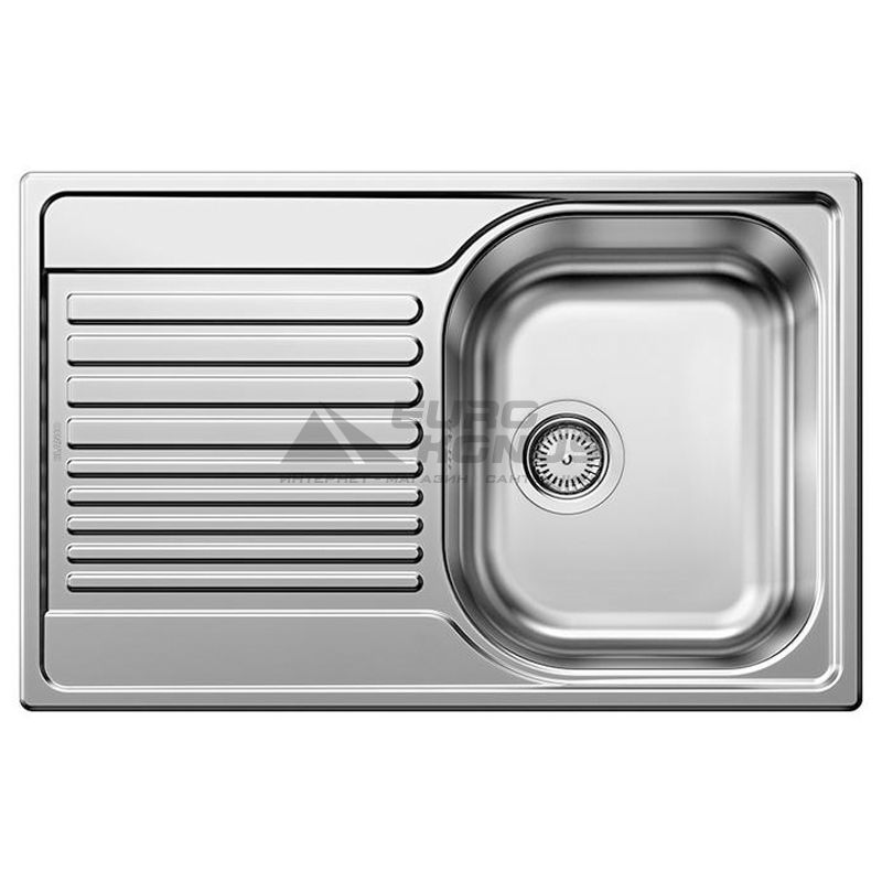 BLANCO Мойка врезная для кухни TIPO 45 S Compact оборотная матовая (513441)