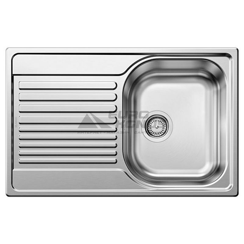 BLANCO Мойка врезная для кухни TIPO 45 S Compact оборотная полированная (513442)
