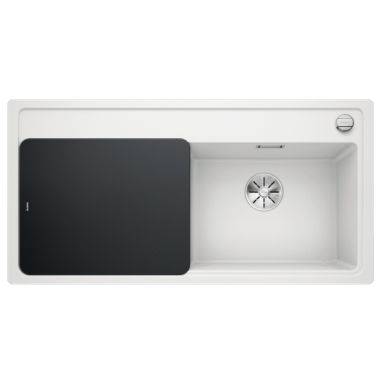 BLANCO Мойка врезная для кухни ZENAR XL 6 S-F левое крыло белый (523889)