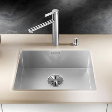 BLANCO Мойка под столешницу для кухни ZEROX 500-U без крыла матовая (521559)