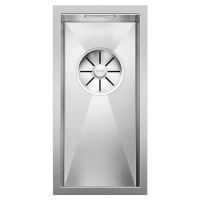 BLANCO Мойка под столешницу для кухни ZEROX 180-U без крыла полированная (521567)