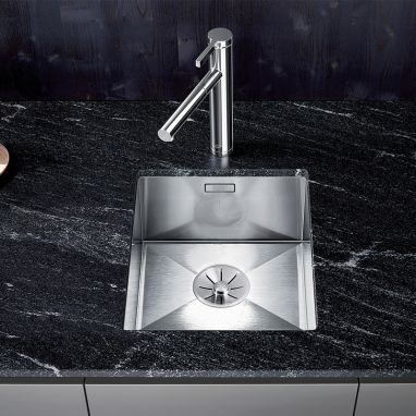 BLANCO Мойка под столешницу для кухни ZEROX 340-U без крыла полированная (521583)