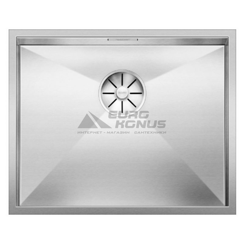 BLANCO Мойка под столешницу для кухни ZEROX 500-U без крыла полированная (521589)