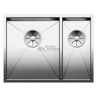 BLANCO Мойка врезная для кухни ZEROX 340/180-IF без крыла полированная (521611)