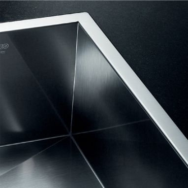 BLANCO Мойка врезная для кухни ZEROX 400/400-IF без крыла полированная (521619)