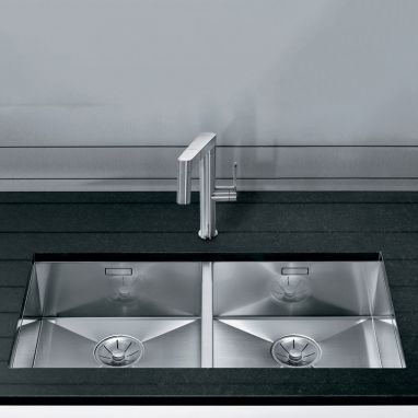 BLANCO Мойка под столешницу для кухни ZEROX 400/400-U без крыла полированная (521620)