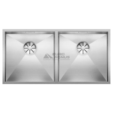 BLANCO Мойка под столешницу для кухни ZEROX 400/400-U без крыла полированная (521620)
