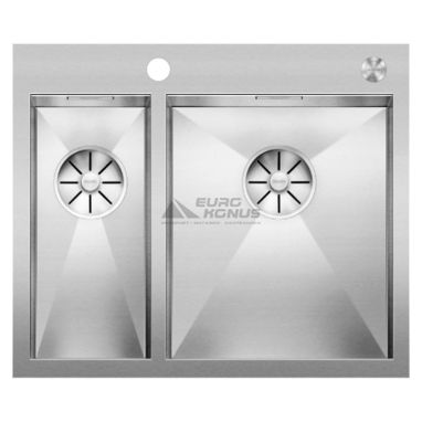BLANCO Мойка врезная для кухни ZEROX 340/180-IF/A без крыла полированная (521642)