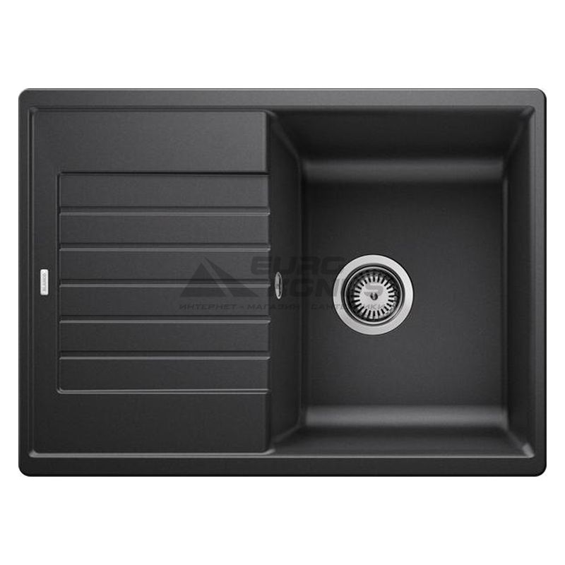 BLANCO Мойка врезная для кухни ZIA 45 S Compact оборотная антрацит (524721)