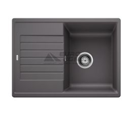 BLANCO Мойка врезная для кухни ZIA 45 S Compact оборотная темная скала (524722)