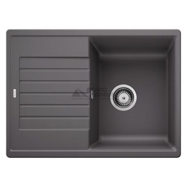 BLANCO Мойка врезная для кухни ZIA 45 S Compact оборотная темная скала (524722)