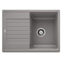 BLANCO Мойка врезная для кухни ZIA 45 S Compact оборотная алюметаллик (524723)