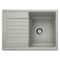 BLANCO Мойка врезная для кухни ZIA 45 S Compact оборотная жемчужный (524724)