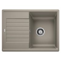 BLANCO Мойка врезная для кухни ZIA 45 S Compact оборотная серый беж (524728)