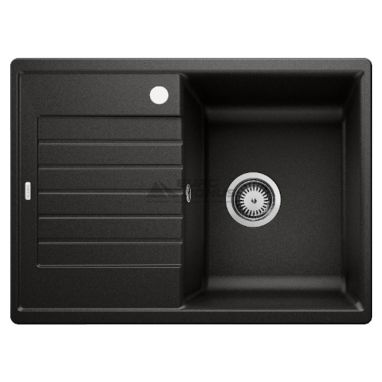 BLANCO Мойка врезная для кухни ZIA 45 S Compact оборотная черный (526009)