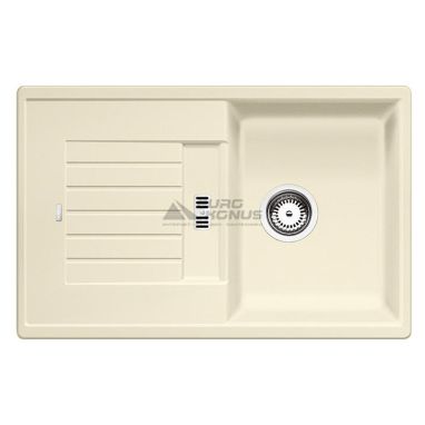 BLANCO Мойка врезная для кухни ZIA 45 S оборотная жасмин (514727)