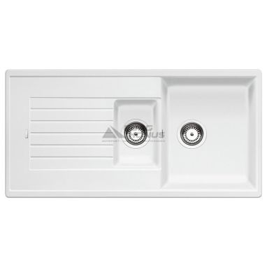 BLANCO Мойка врезная для кухни ZIA 6 S оборотная белый (514742)