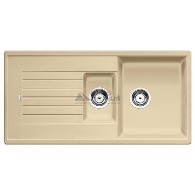 BLANCO Мойка врезная для кухни ZIA 6 S оборотная шампань (514744)