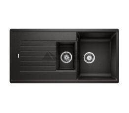BLANCO Мойка врезная для кухни ZIA 6 S оборотная черный (526021)