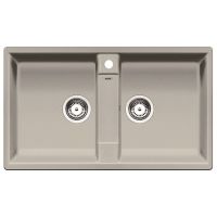 BLANCO Мойка врезная для кухни ZIA 9 без крыла жемчужный (520640)