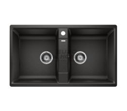 BLANCO Мойка врезная для кухни ZIA 9 без крыла черный (526029)
