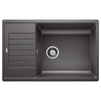 BLANCO Мойка врезная для кухни ZIA XL 6 S Compact оборотная темная скала (523274)