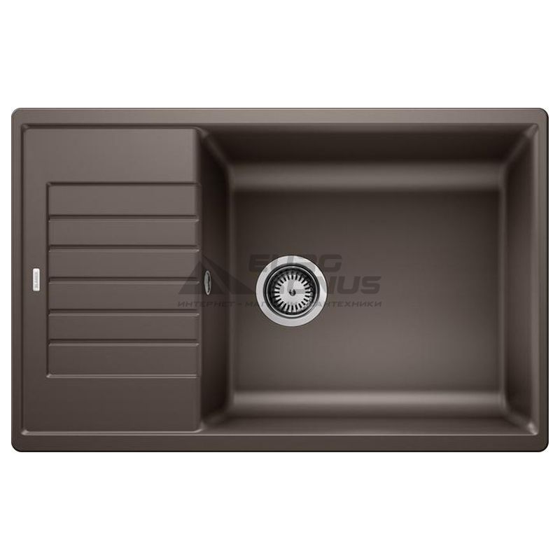 BLANCO Мойка врезная для кухни ZIA XL 6 S Compact оборотная кофе (523282)
