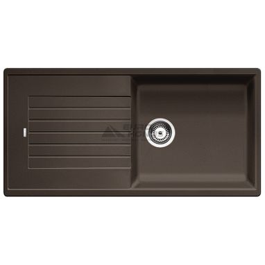 BLANCO Мойка врезная для кухни ZIA XL 6 S оборотная кофе (517577)