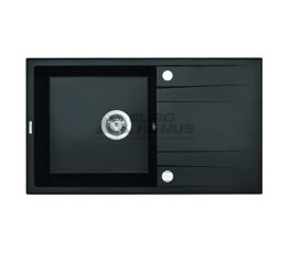 DEANTE Мойка врезная для кухни Eridan ZQE G113 оборотная графитовый металлик
