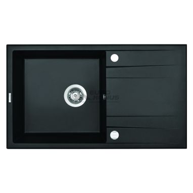 DEANTE Мойка врезная для кухни Eridan ZQE G113 оборотная графитовый металлик