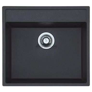 FABIANO Кухонная мойка Quadro 56x51 Antracit (8221.301.0546)