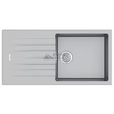 FABIANO Кухонная мойка Classic 100x50 Grey Metallic (8221.301.0783)